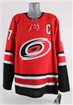 2010-18 Justin Faulk Carolina Hurricanes Signed Retail Jersey (JSA) 