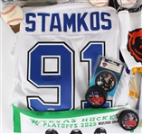 1970s-2020s Sports Memorabilia w/ Steven Stamkos Signed Jersey, Signed Baseballs & more (Lot of 30)(JSA)