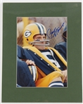 1957-1966 Paul Hornung Green Bay Packers Signed 11"x14" Mat Photo (JSA)