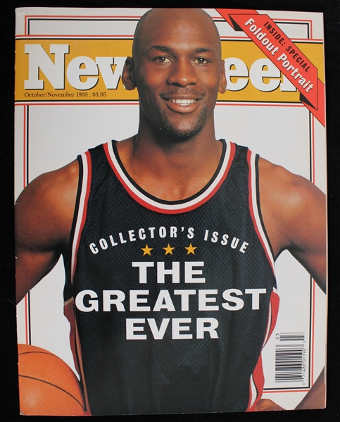 1993 Michael Jordan "The Greatest Ever" Newsweek Collectors Issue 