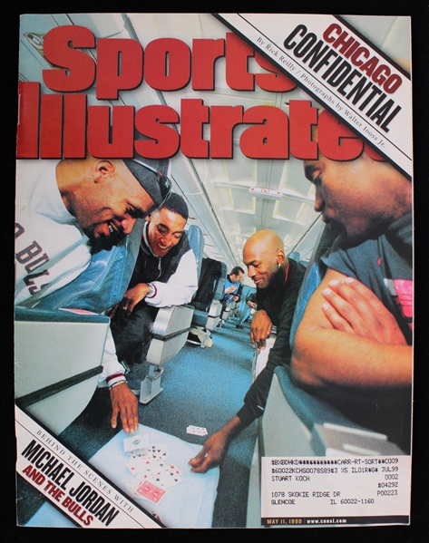 1998 Michael Jordan & Chicago Bulls Sports Illustrated Magazine 