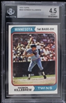 1974 Harmon Killebrew MN Twins #400 Topps Slabbed Card (Beckett 4.5 VG-EX+)