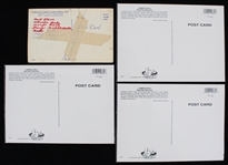 1960s-70s Green Bay Packers Yearbook and Postcards (Lot of 5)