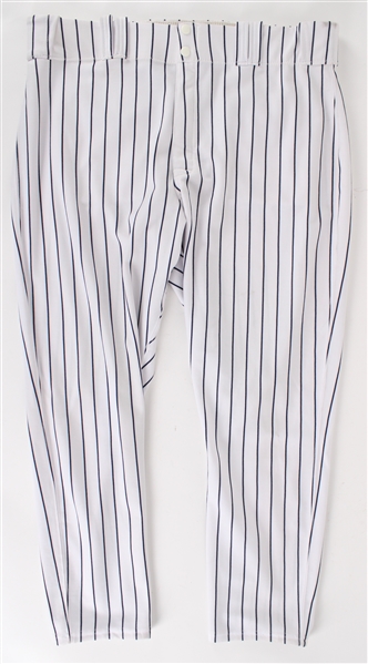 2000s New York Yankees Pants with "CLEMENS" written in waistband