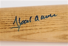 1973-75 Hank Aaron Professional Model Game Used Louisville Slugger Signed Bat (MEARS A9 / PSA/DNA & Beckett)