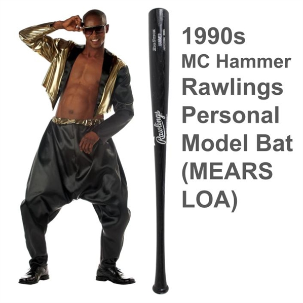 1990s  MC Hammer Rawlings Personal Model Bat (MEARS LOA)