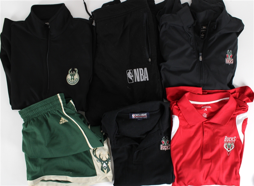 2000s Milwaukee Bucks Apparel (Lot of 6)