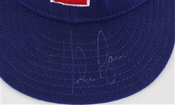 1989-93 Nolan Ryan Texas Rangers Signed Cap (JSA) 