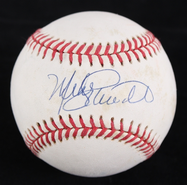 1989-94 Mike Schmidt Philadelphia Phillies Signed ONL White Baseball (JSA) 