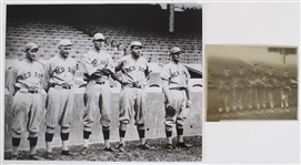 1914-19 circa (modern copy negative) Babe Ruth Boston Red Sox 8"x10" Photo w/ Negative 