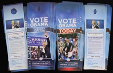 2008 Vote Obama 5.5"x18" Campaign Signs (Lot of 60+)