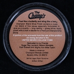 1980s Muhammad Ali The Champ's White Shoe Polish 