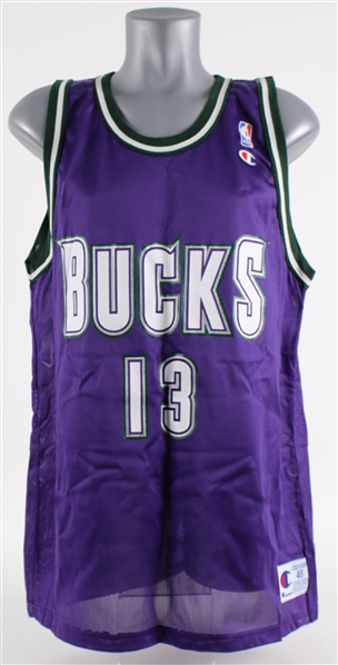 1994-2005 Glen Robinson Milwaukee Bucks Signed Retail Jersey (JSA)