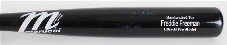 2021 Freddie Freeman Atlanta Braves Game Used Bat (MEARS A7)
