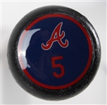 2021 Freddie Freeman Atlanta Braves Game Used Bat (MEARS A7)