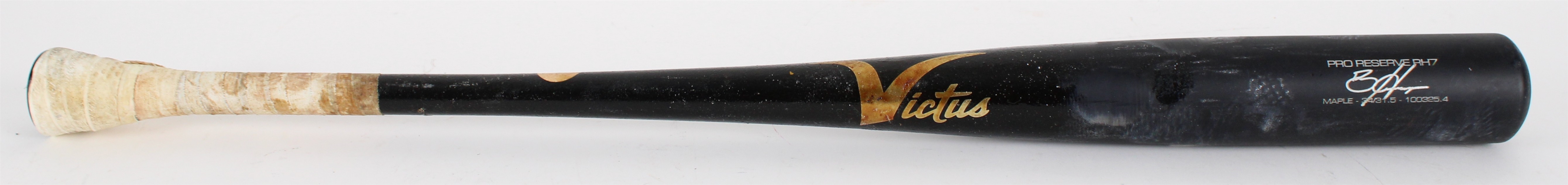 2025 Bryce Harper Philadelphia Phillies Game Used Bat (MEARS A9)