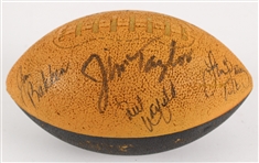 1960s Green Bay Packers Signed Foam Football w/ Jerry Kramer, Jim Taylor & more (JSA)