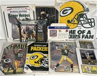1960s-90s Green Bay Packers Framed Prints and Plaques (Lot of 30+)