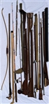 1900-1960s Fishing Rods, Walking Stick, Wood Carvings & more (Lot of 40+)