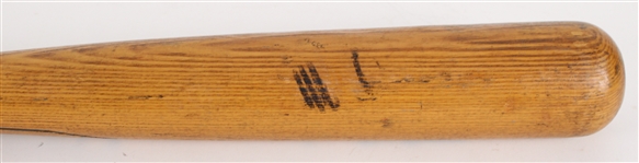 1983-86 Bob Horner Atlanta Braves Professional Model Game Used Signed Bat (MEARS A10 /Beckett)