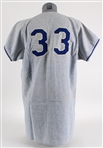 1971 Last Year Flannel Danny Ozark Los Angeles Dodgers Road Flannel Game Worn Jersey (MEARS LOA)