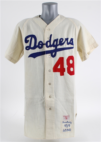 1969 Dayton Beach Dodgers “Armstrong” Game Worn Jersey (MEARS LOA)