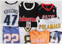1990s-2000s Basketball, Football On Field Jerseys (Lot of 24)