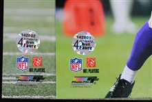 2009 Brett Favre Green Bay Packers Signed 8x10 Photos (Lot of 2)(Favre Holograms)
