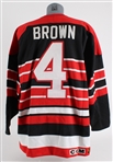1990s Keith Brown Chicago Blackhawks Retail Jersey 
