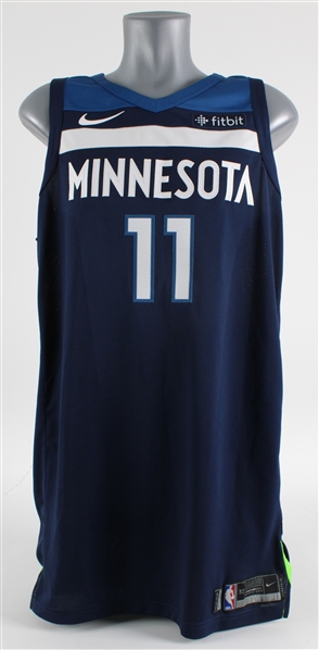 2017-18 Jamal Crawford Minnesota Timberwolves Game Jersey (MEARS LOA)