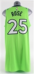 2018-19 Derrick Rose Minnesota Timberwolves Game Jersey (MEARS LOA)