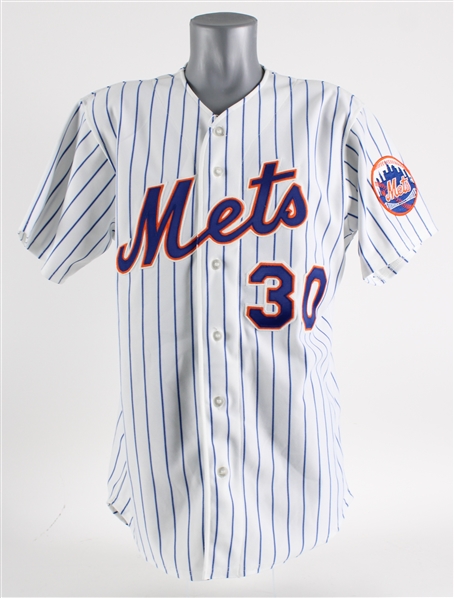 2007-2-10 Luis Castillo New York Mets Home Jersey (MEARS LOA)