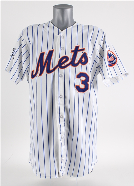 1996 Carl Everett New York Mets Game Worn Home Jersey (MEARS LOA)
