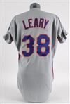 1984 Tim Leary New York Mets Game Worn Road Jersey (MEARS LOA)