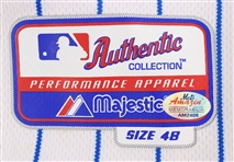 2009 Bobby Kielty New York Mets Game Worn Home Jersey (MEARS LOA)