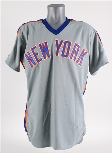 1989 Jeff Musselman New York Mets Game Worn Road Jersey (MEARS LOA)