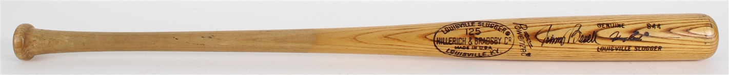 1977-79 Johnny Bench Cincinnati Reds Signed Louisville Slugger Professional Model Bat (JSA)*MEARS A6.5*