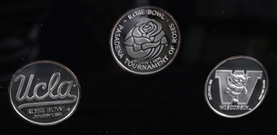 1994 Wisconsin Rose Bowl LE 5x7 Commemorative Medallion Set 