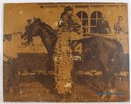 1964 Preakness Northern Dancer 30"x24"x.5" Pimlico Sign 