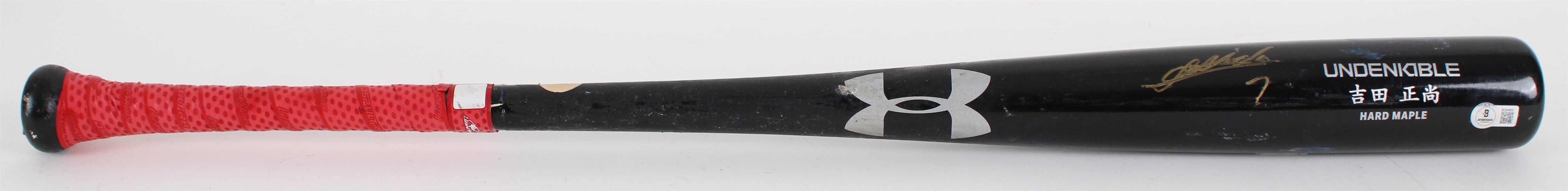 2024-26 circa Masataka Yoshida Boston Red Sox Signed Game Used Bat (Beckett) MEARS A9