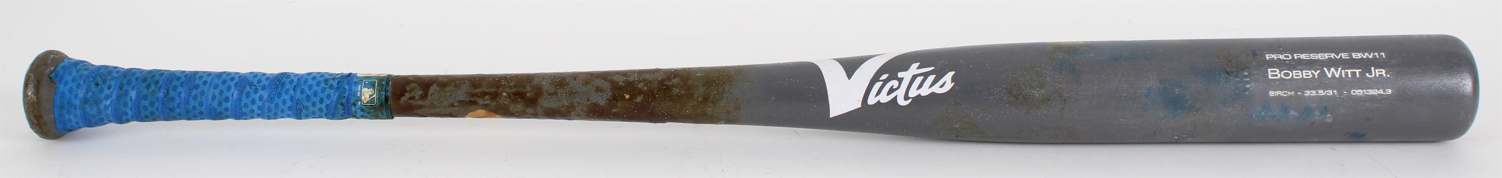 2024 Bobby Witt Jr Kansas City Royals Bat (MEARS A10)