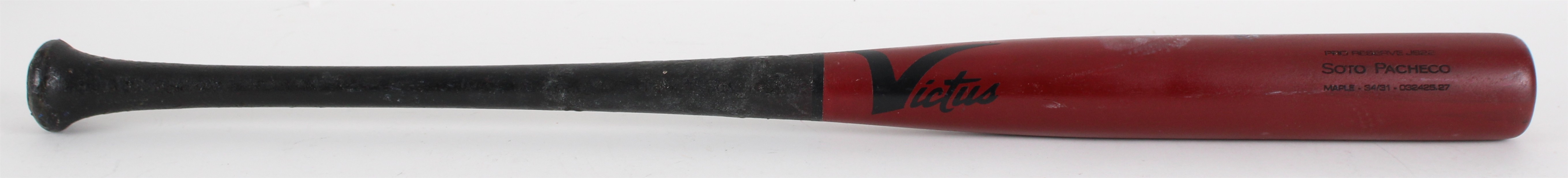 2025 Juan Soto New York Mets Victus Professional Model Game Used Bat (MEARS A8) 