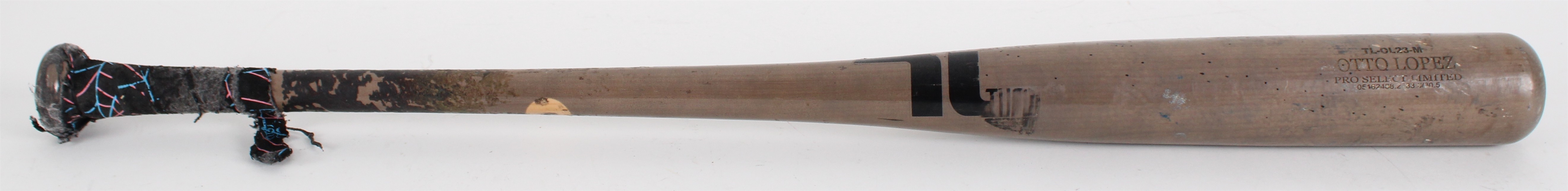 2024 Otto Lopez Miami Marlins Game Used Bat (MEARS A9)