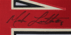 2007 Mark Loretta Houston Astros Signed #42 Jackie Robinson Day Game Worn Jersey (JSA / MEARS A10) 