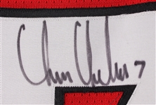 1990-99 Chris Chelios Chicago Blackhawks Signed Jersey (JSA)