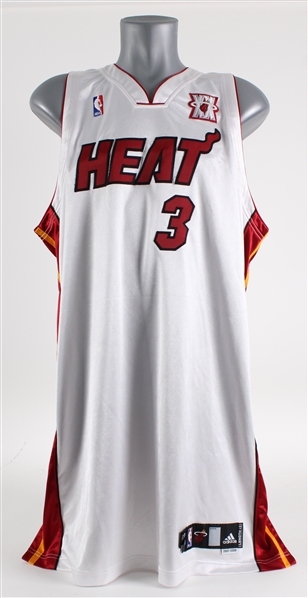  2007-08 Dwayne Wade Miami Heat Jersey (MEARS A5)