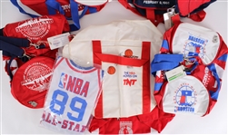 1986-89 All Star Game Duffel Bags (Lot of 7)