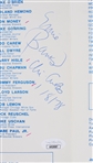 1977-78 Ernie Banks and John Logan Signed Diamond Dinner Programs (Bud Lea Collection) *JSA* 