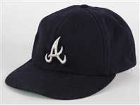 1968-69 Atlanta Braves Professional Model Cap w/ Provenance & #44 attribution to Hank Aaron