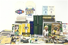 1940s-2020s Green Bay Packers Media Guides & Publications (Bud Lea Collection)(Lot of 100+) 